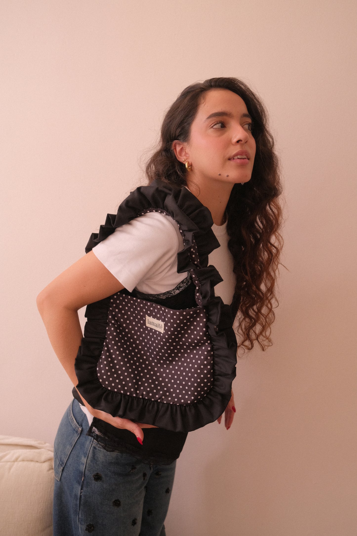 BOLSO BAGGY POLKA DOT