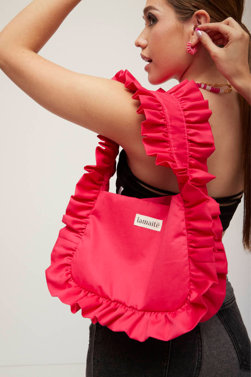 BOLSO BOLEROS FUCSIA BAGGY
