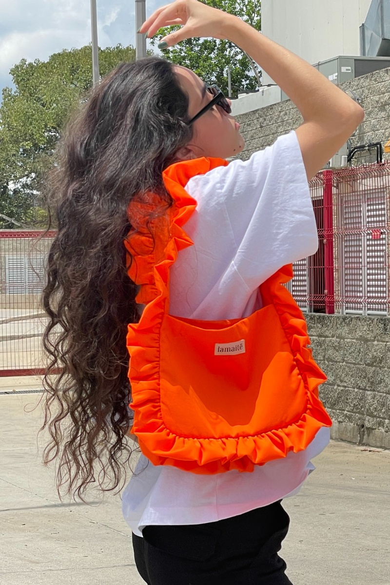 BOLSO DE BOLEROS NARANJA